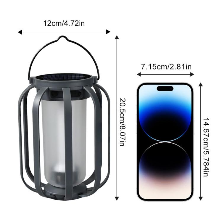 Solar Flame Camping Outdoor Decorative Pendant Light Tripod Ambient Light, WG339