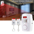 Wireless Remote Controller Wireless Home Security PIR Alert Infrared Sensor Alarm System Anti-theft Motion Detector Alarm 105DB Siren