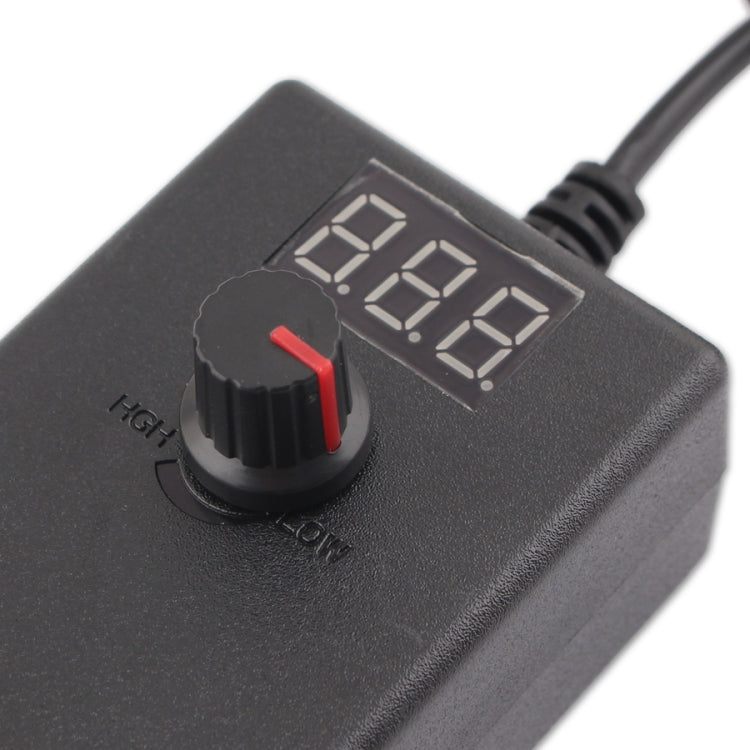AC To DC Adjustable Voltage Power Adapter Universal Power Supply Display Screen Power Switching Charger, US 3V-12V 2A, EU 3V-12V 2A, US 9V-24V 1A, EU 9V-24V 1A, US 3-24V 1A, EU 3-24V 1A