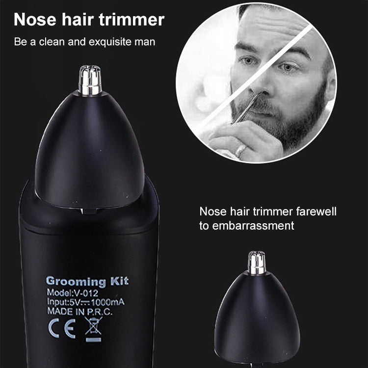 VGR V-012 5W 6 in 1 Electric Hair Clipper, Plug Type: EU Plug, V-012