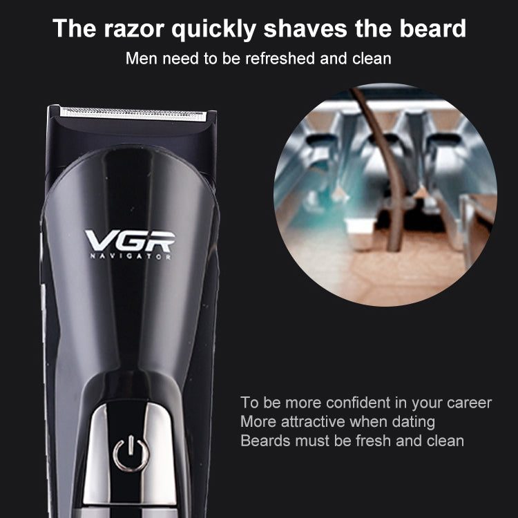 VGR V-012 5W 6 in 1 Electric Hair Clipper, Plug Type: EU Plug, V-012