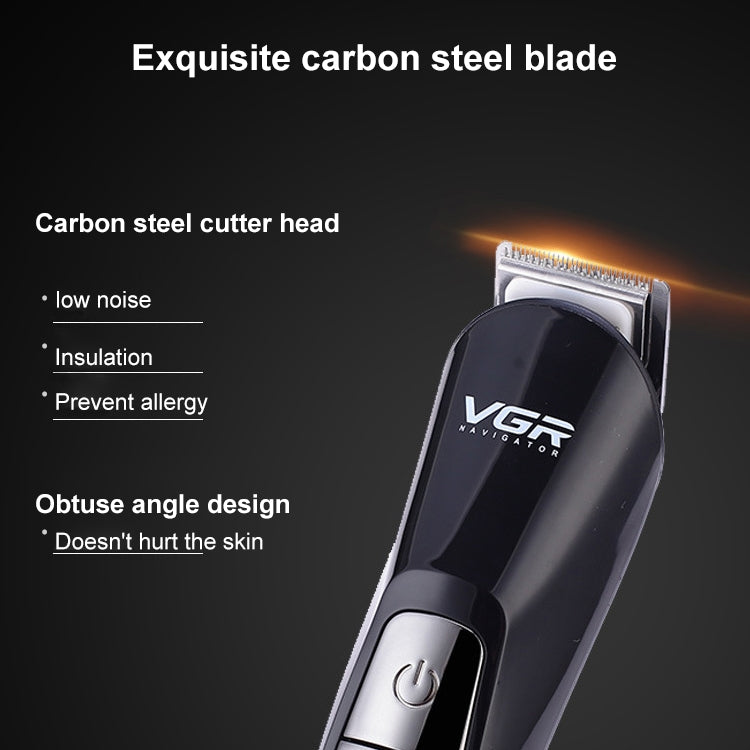 VGR V-012 5W 6 in 1 Electric Hair Clipper, Plug Type: EU Plug, V-012