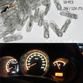 10 pcs T5 Car Instrument Meter Light Meter Replacement Lamp Amber 1.2W 12 V Lamps, T5