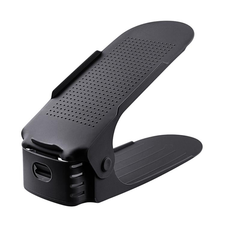 Household Simple Adjustable Storage Shoe Rack Shleves Slippers Plastic Bracket Cabinet