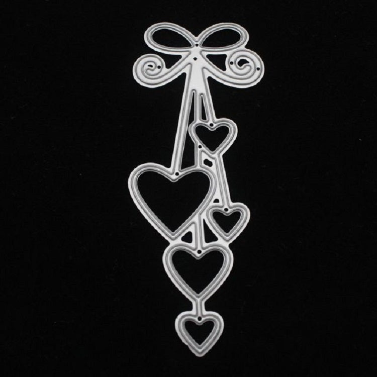Craft Embossing Die Pendant Heart Carbon Steel Embossing Knife Die, Pendant Heart Shape