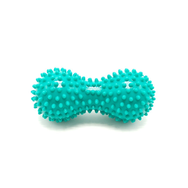 Peanut Shape Relieve Muscle Pain PVC Spike Massage Ball, Peanut Shape PVC Massage Ball(Blue), Peanut Shape PVC Massage Ball(Green), Peanut Shape PVC Massage Ball(Red), Peanut Shape PVC Massage Ball(Purple)