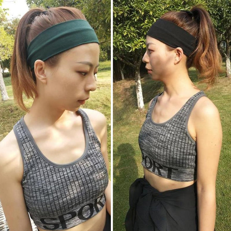 Yoga Fitness Hair Band Headband, Size: About 21 x 7cm, Fitness Hair Band (Pink), Yoga Fitness Hair Band (Black)