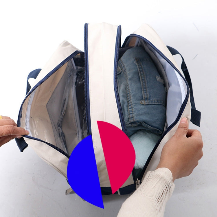 Fashion  Large Capacity Portable Oxford Wet And Dry Separation Travel Bags