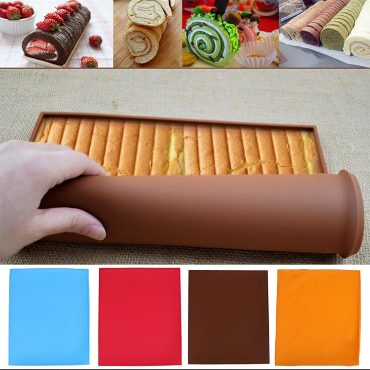 2 PCS Non-stick Cake Pad Swiss Roll Pad Baking Tools For Cakes Silicone Mat