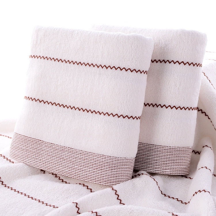 32-strand Cotton Wave Absorbent and Durable Bath Towel