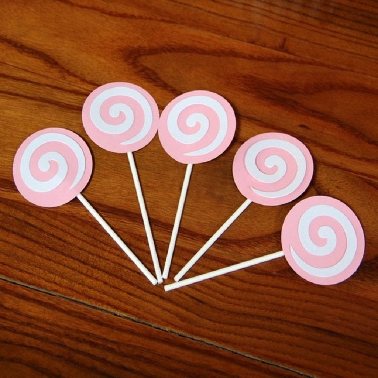 2 Pack Lollipop Cake Insert Ice Cream Dessert Table Decoration