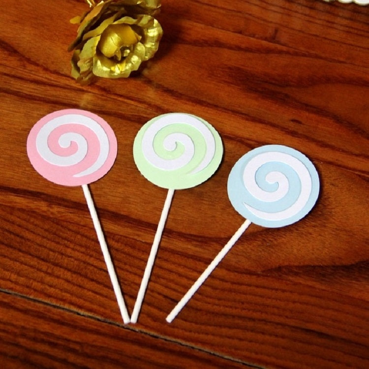 2 Pack Lollipop Cake Insert Ice Cream Dessert Table Decoration
