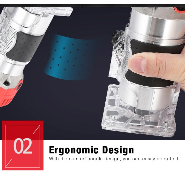 H-6 Woodworking Electric Trimming And Slotting Engraving Machine, AU Plug, EU Plug, UK Plug