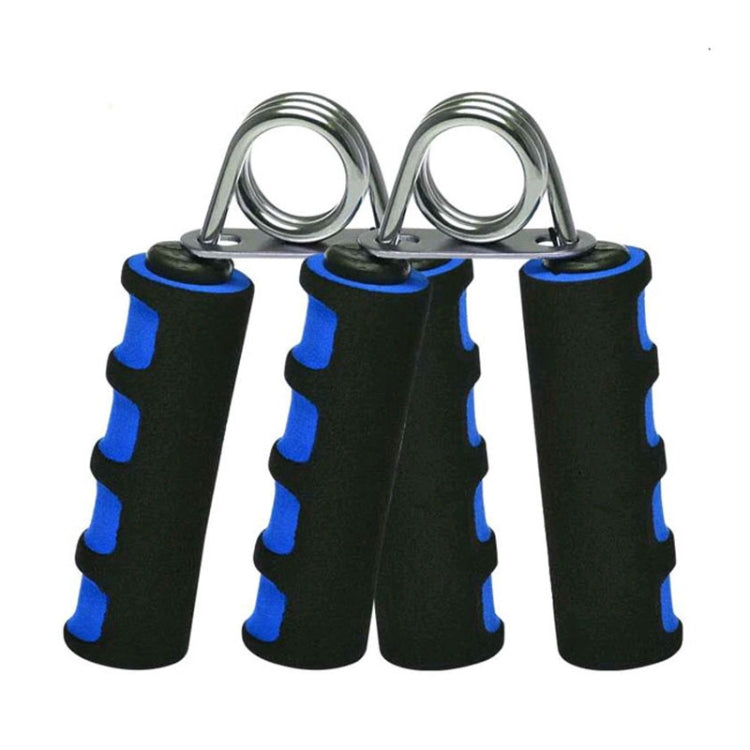A Type 4.5mm Chrome-plated Fingerprint Two-color Cotton Sleeve Grip, Blue, Red