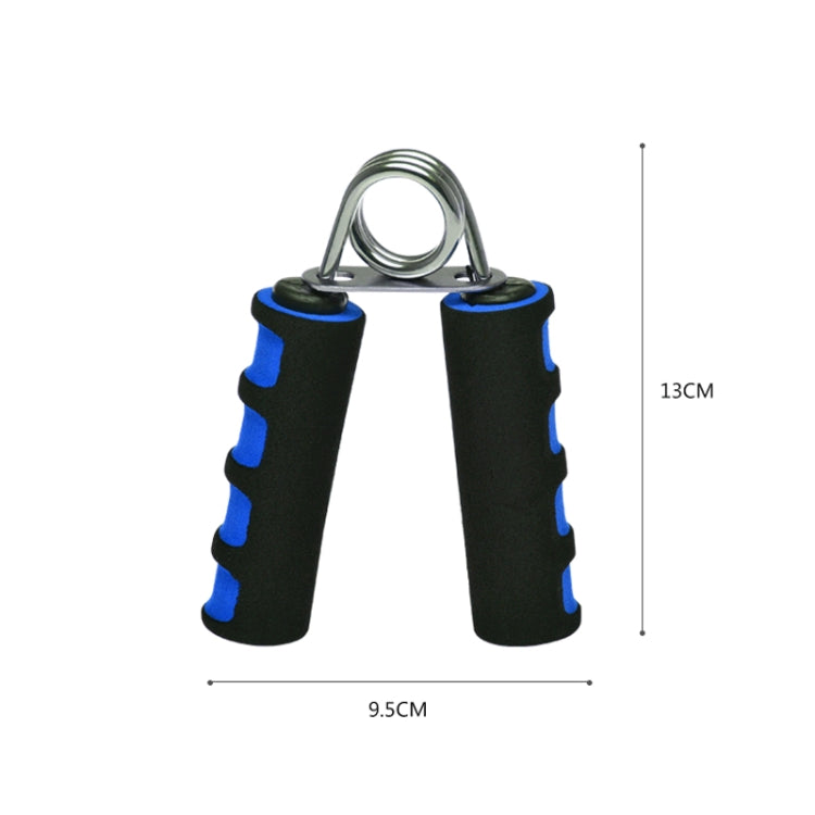 A Type 4.5mm Chrome-plated Fingerprint Two-color Cotton Sleeve Grip, Blue, Red