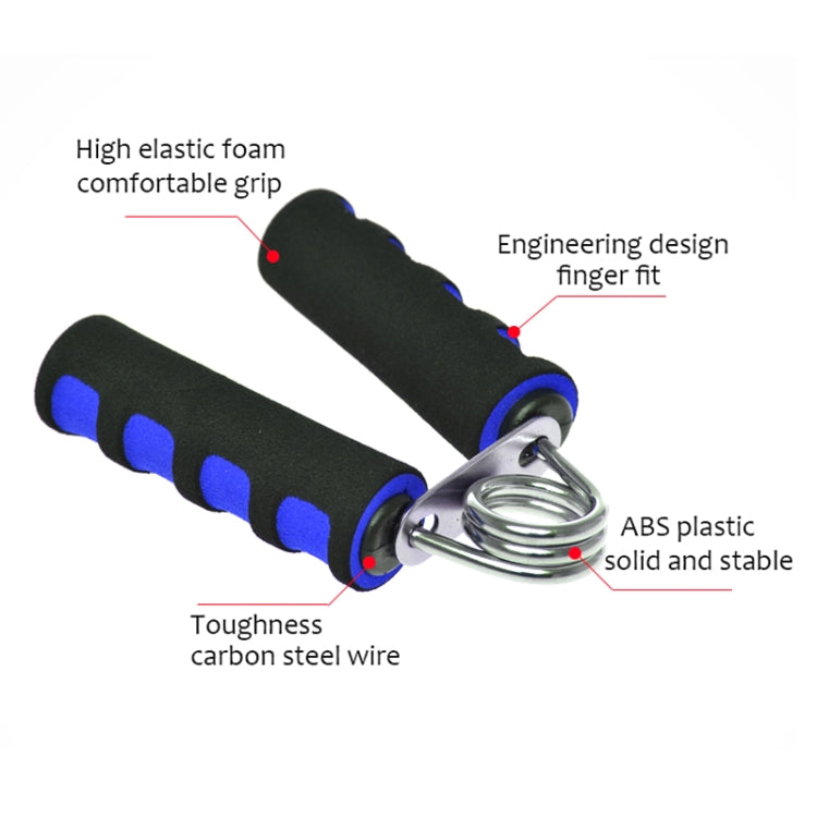 A Type 4.5mm Chrome-plated Fingerprint Two-color Cotton Sleeve Grip, Blue, Red