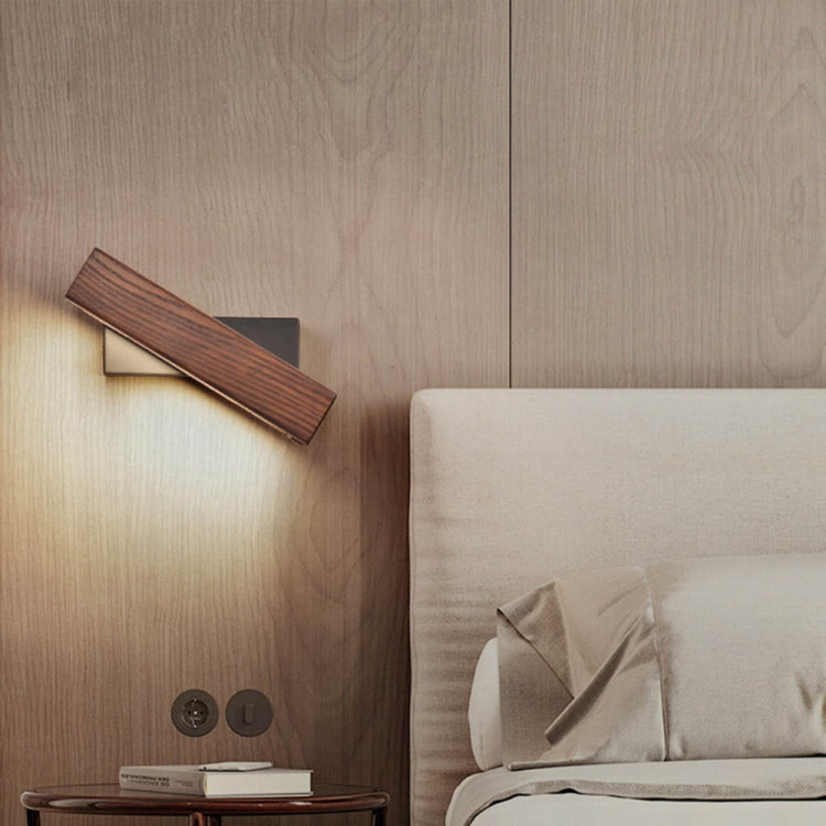 Simple Rotatable Bedside Bedroom Wall Lamp Warm Night Light, 21cm, 31cm