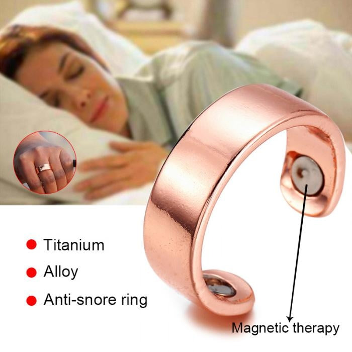 Acupressure Anti Snore Ring Treatment Reflexology Anti Snoring Apnea Sleeping Device