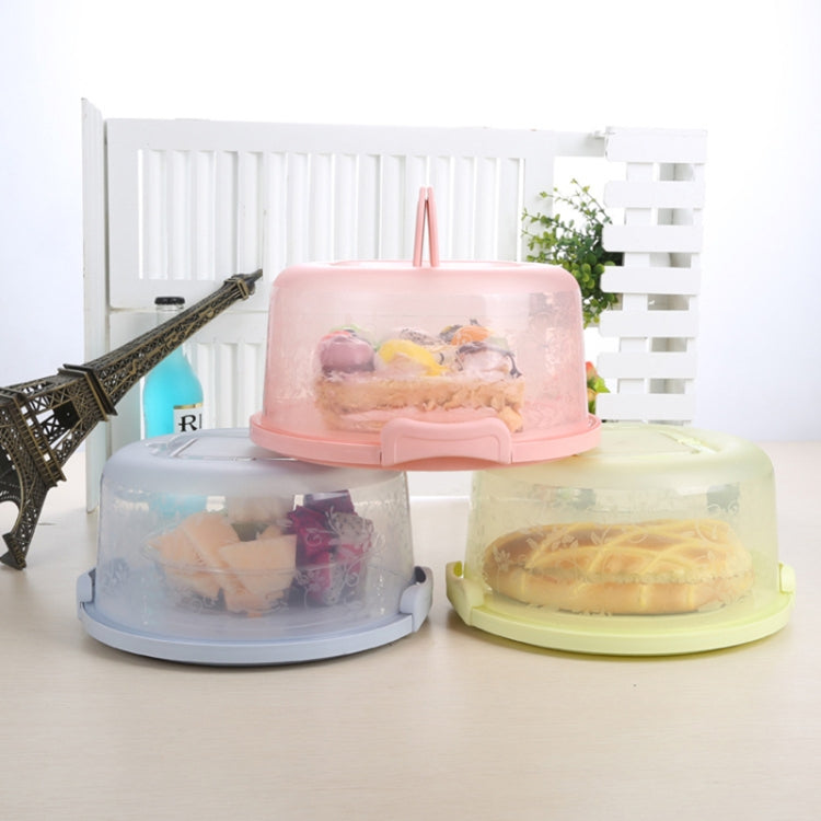 Plastic Round Handle Storage BoxePortable Cake Box