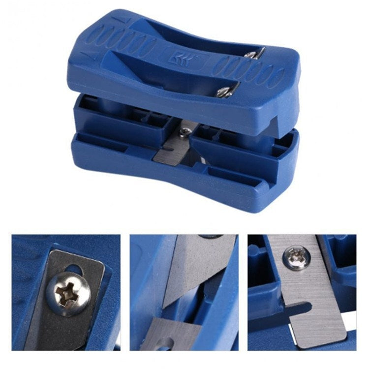 Straight Edge Trimmer Woodworking Manual Edge Banding Machine Tool Planer, Flat Head, Flush Head