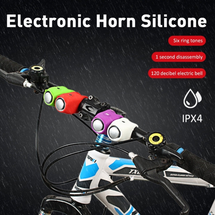 120 dB Bicycle Bell Mountain Bike Electric Horn, 120 dB Bicycle Electric Horn(Green), 120 dB Bicycle Electric Horn(Blue), 120 dB Bicycle Electric Horn(Black), 120 dB Bicycle Electric Horn(Red), 120 dB Bicycle Electric Horn(Purple)