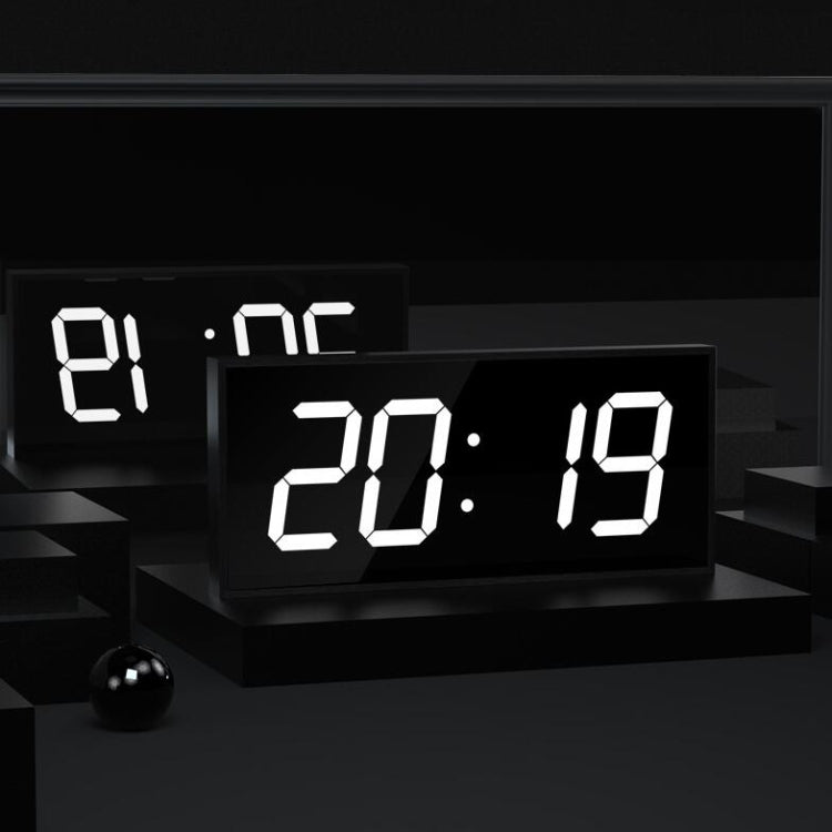 LED Large Screen Digital Electronic Clock Remote Control Double-sided Wall Clock