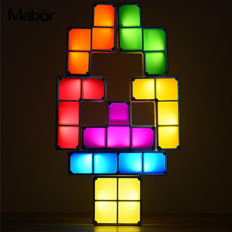 Children DIY Intelligence Development Toy Creative Table Lamp LED Lighting Atmosphere Light