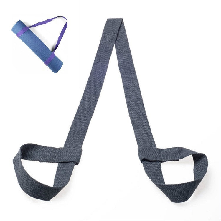 Cotton Rope Yoga Mat Strap Multifunctional Strapping Strap, Black, Orange, Deep Purple, Sky Blue, Navy, Dark Gray, Light Gray, Pink, Rose Red, Scarlet, Light Purple, Black and White, Blue and White, Gray and White, Army Green