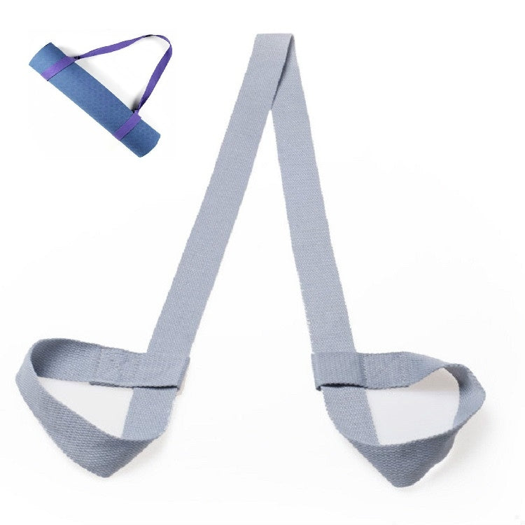 Cotton Rope Yoga Mat Strap Multifunctional Strapping Strap, Black, Orange, Deep Purple, Sky Blue, Navy, Dark Gray, Light Gray, Pink, Rose Red, Scarlet, Light Purple, Black and White, Blue and White, Gray and White, Army Green