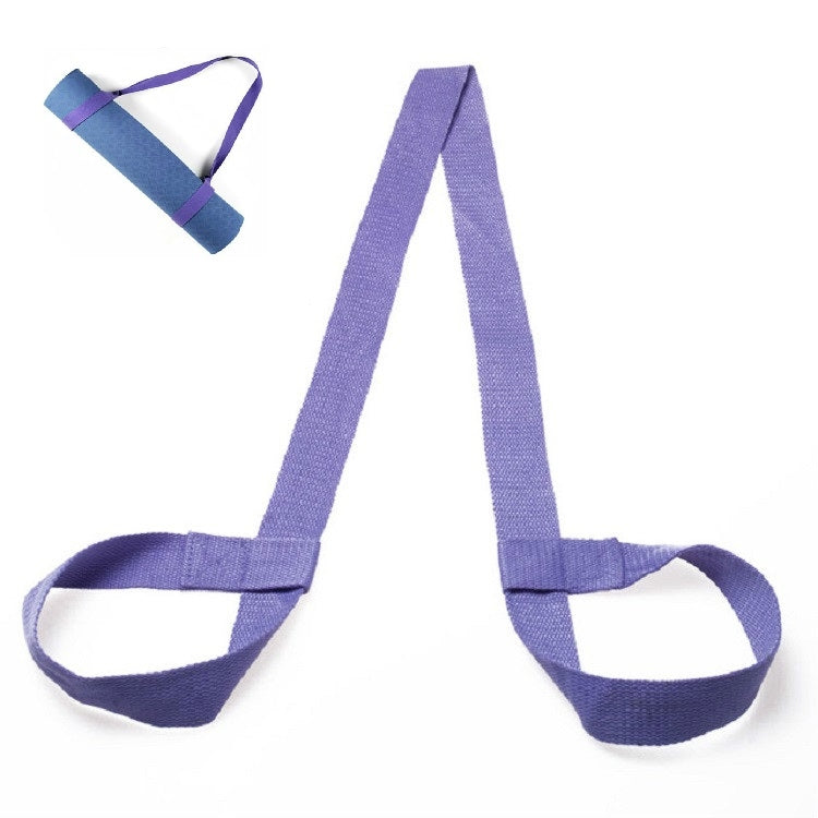 Cotton Rope Yoga Mat Strap Multifunctional Strapping Strap, Black, Orange, Deep Purple, Sky Blue, Navy, Dark Gray, Light Gray, Pink, Rose Red, Scarlet, Light Purple, Black and White, Blue and White, Gray and White, Army Green