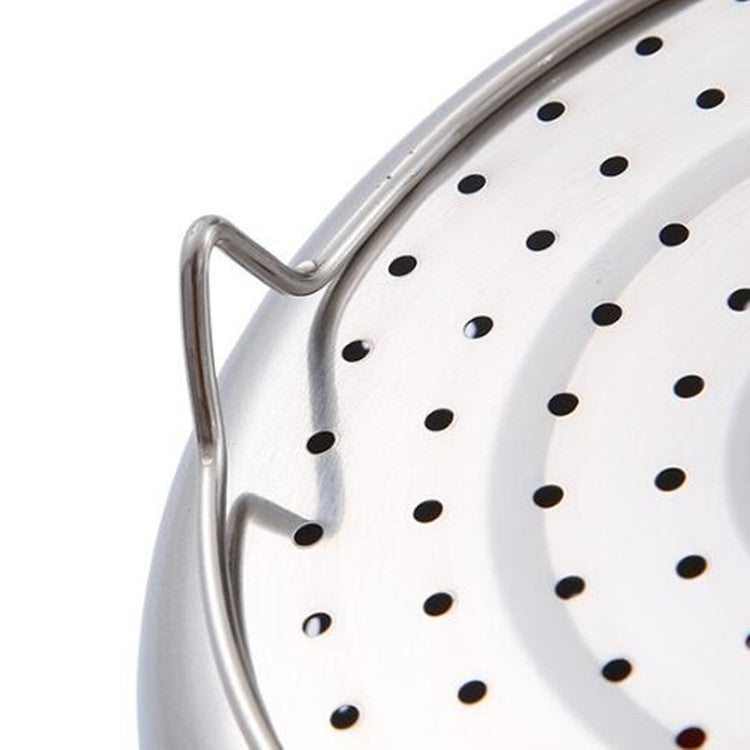 Stainless Steel Steaming Basket Plug-in Silicone Handle Pressure Cooker Steamer Kitchen Cooker Accessories, 3 Quarts, 6 Quarts, 8 Quarts