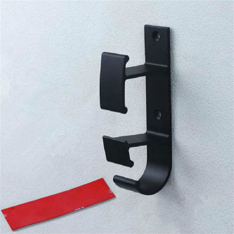 Creative Hook for Bathroom Wall-mounted Washbasin, Black Sand (Double-sided Tape)