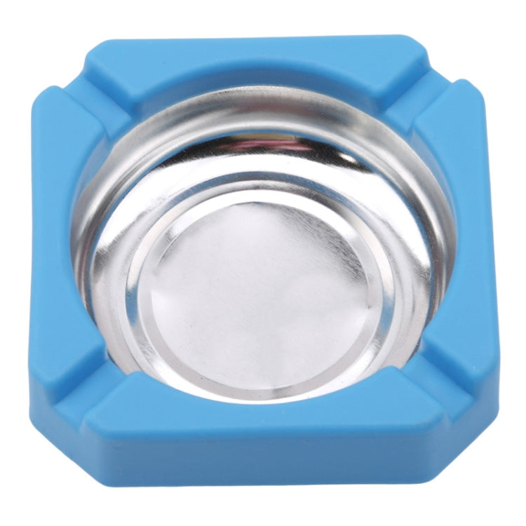 10 PCS Creative Plastic Metal Ashtray With Random Color Delivery, Metal Ashtray