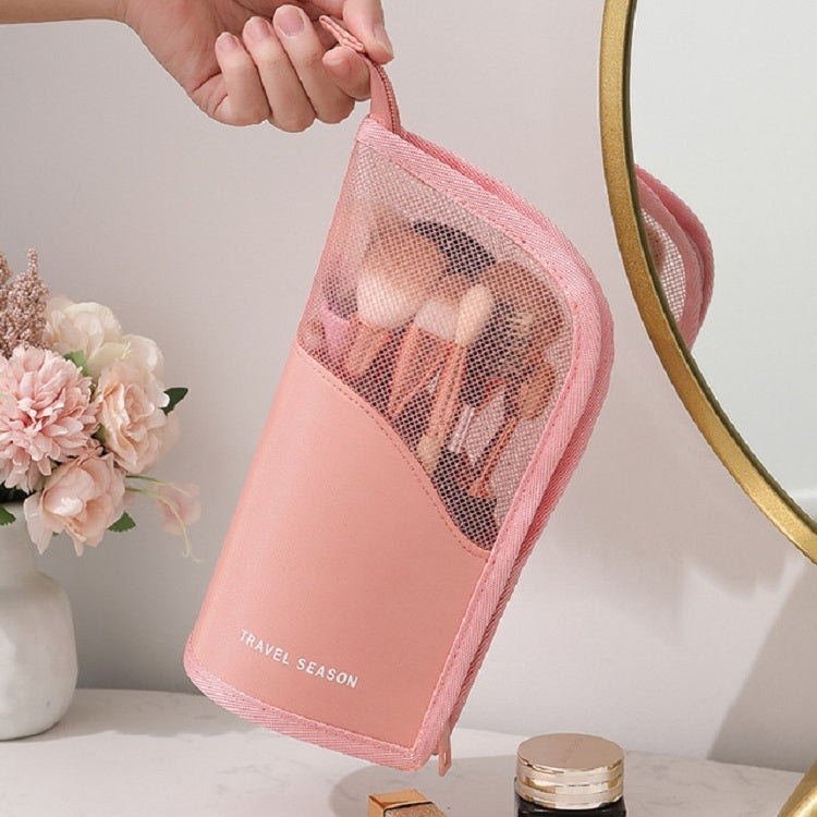 Portable Cosmetics Storage Bag Travel Toiletry Bag, Pink
