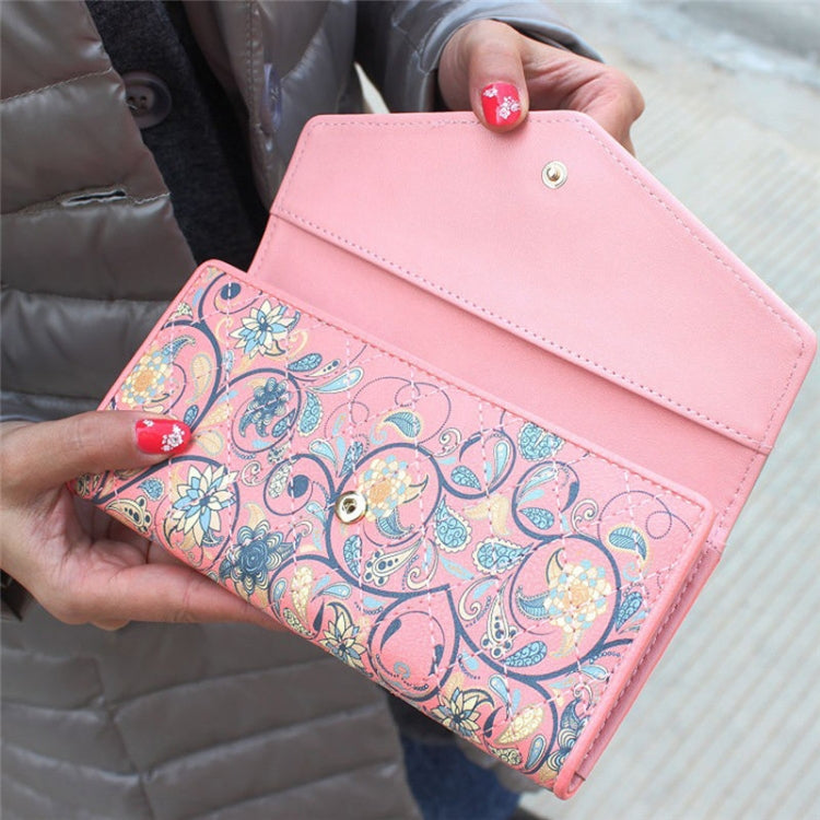 Fashion Ladies Leather Clutch Bag Purse Long Cartoon Wallet Coin Purse