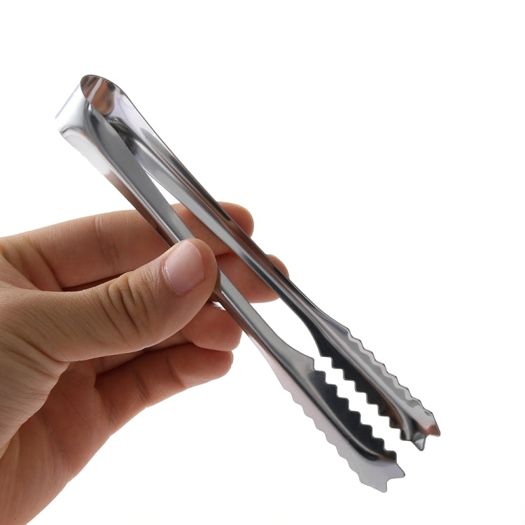 Stainless Steel Light Body Small Sugar Clip Cube Sugar Clip Thickened Ice Clip, Specification:9 Inches Black Handle, Stainless Steel 5 Inches, Stainless Steel 7 Inches, Stainless Steel 9 Inches, 6 Inches Black Handle, 7 Inches Black Handle             ...
