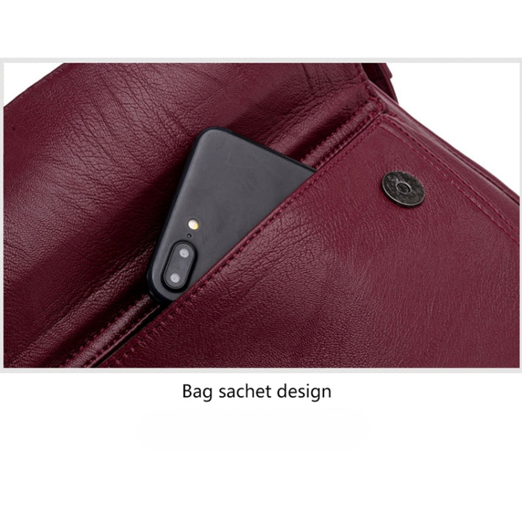 Summer Leather Luxury Handbags Female Shoulder Messenger Bag