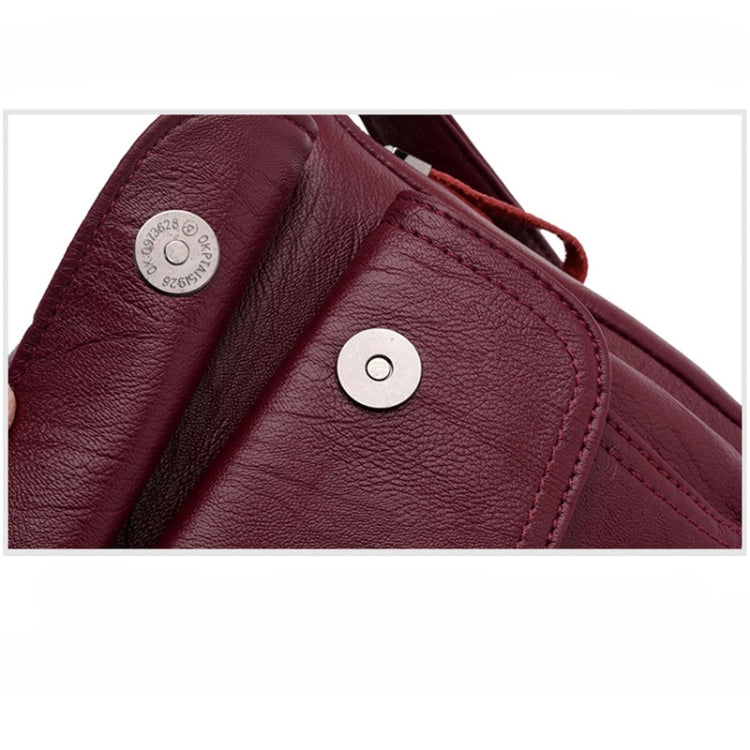 Summer Leather Luxury Handbags Female Shoulder Messenger Bag