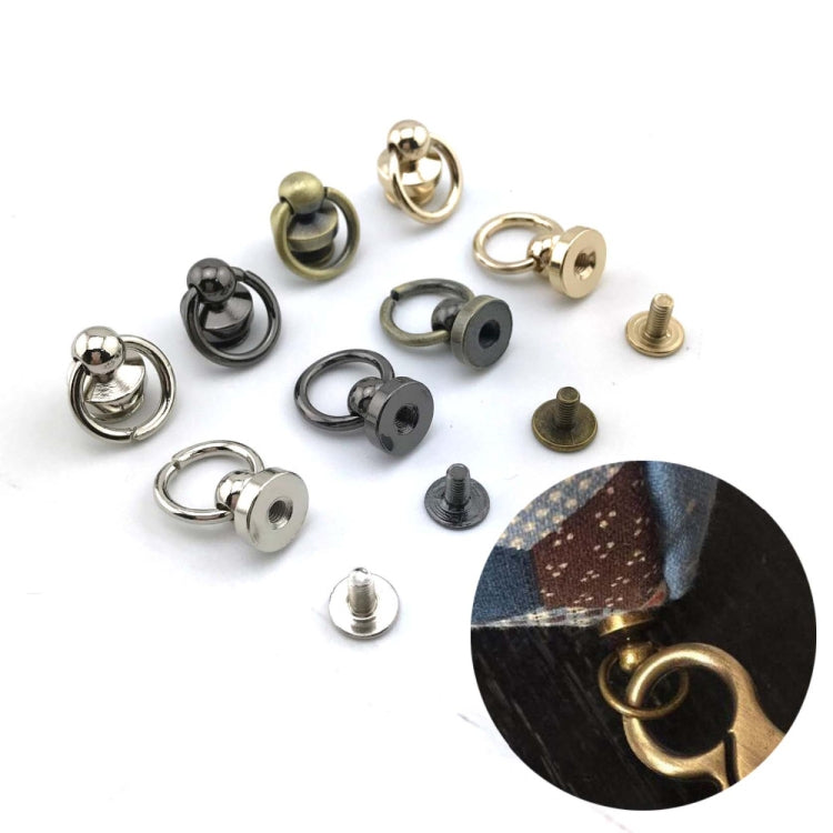 10 PCS Pure Copper Belt Ring Handle Luggage Accessories