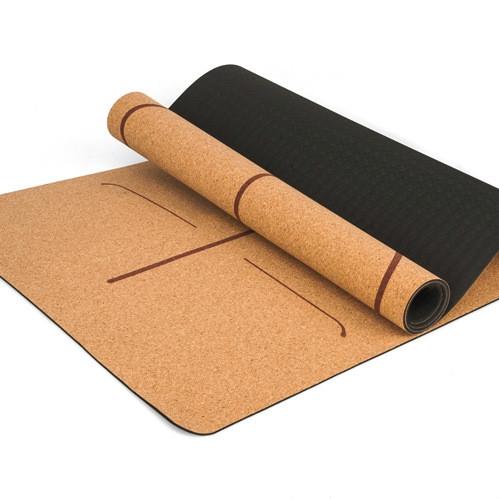 183X68cm Natural Cork TPE Yoga Mat Fitness Mats Pilates Non-slip Yoga Mats, TPE Mat Beige, TPE Mat Khaki, TPE Mat Brown