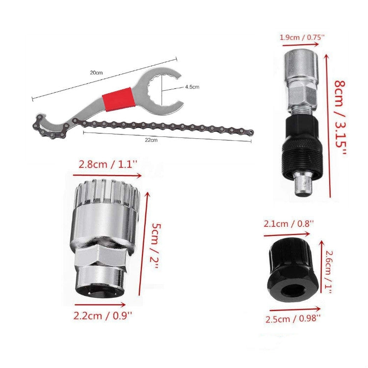 Bicycle Mountain Bike Repair Tool Set Multifunctional Repair Wrench
