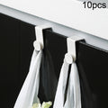 10 PCS / 5 Sets Plastic Hook for Household Storage Cabinet Door, Plastic Hook
