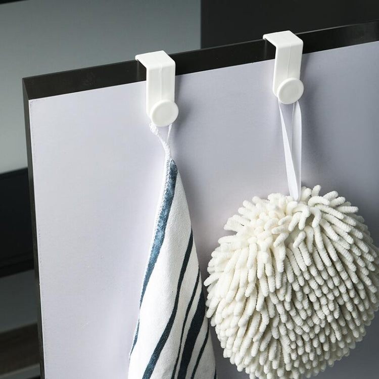 10 PCS / 5 Sets Plastic Hook for Household Storage Cabinet Door, Plastic Hook