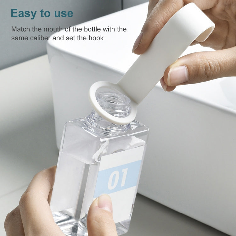 8 PCS/Set Creative Bottle Auxiliary Hook Kitchen Bathroom Hook Shower Gel Hook, Bottle Auxiliary Hook