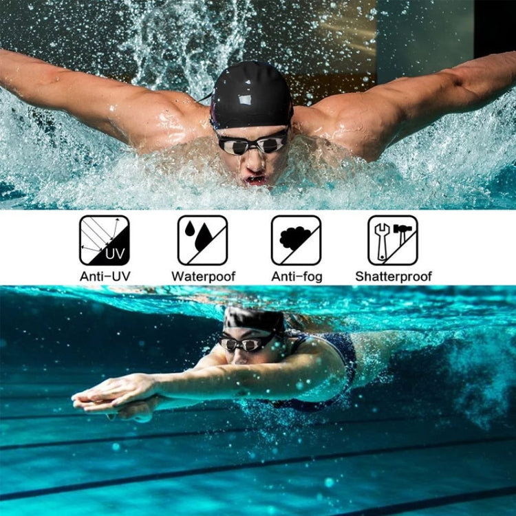 YJ003 Electroplating HD Anti-fog Swimming Glasses Waterproof Diving Equipment for Man and Women, YJ003 (Black), YJ003 (Gray), YJ003 (Red), YJ003 (Blue), YJ003 (Purple), YJ003 (Green)