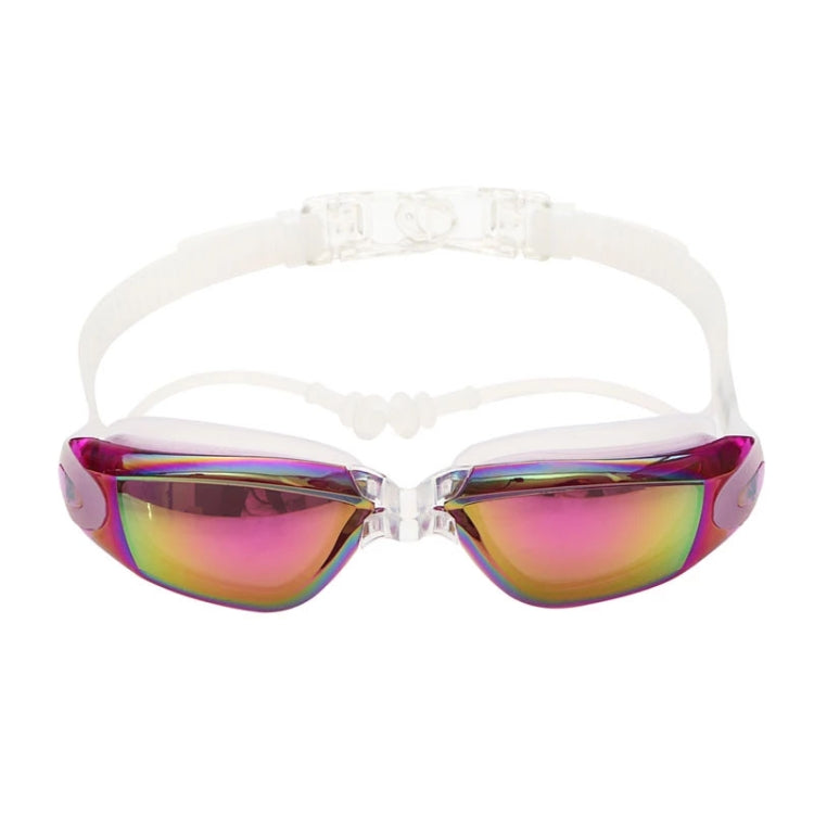 YJ003 Electroplating HD Anti-fog Swimming Glasses Waterproof Diving Equipment for Man and Women, YJ003 (Black), YJ003 (Gray), YJ003 (Red), YJ003 (Blue), YJ003 (Purple), YJ003 (Green)