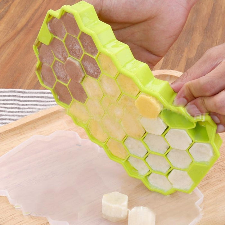 37 Grids Ice Cubes Honeycomb Ice Cream Maker Form DIY Mould Popsicle Molds Yogurt Ice Box Fridge Treats Freezer
