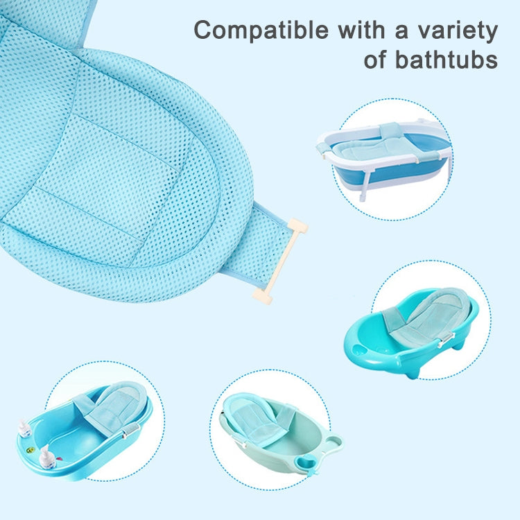 Newborn Bathing Bath Net Non-slip Breathable Bath Mat Sitting and Lying Universal