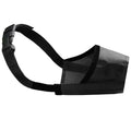 Pet Supplier Dog Muzzle Breathable Nylon Comfortable Soft Mesh Adjustable Pet Mouth Mask Prevent Bite, 14cm