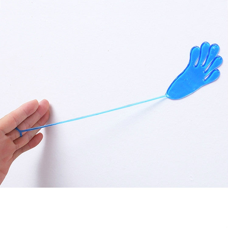 10  PCS Elastic And Flexible Sticky Palms Large Climbing Wall Palms Whole Human Toys, Random Color Delivery, Sticky Palms 10pcs